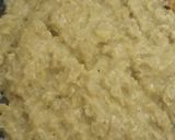 A picture of step 2 of Lauki ka halwa (bottlegourd halwa).