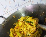 A picture of step 6 of Aloo Gobhi.