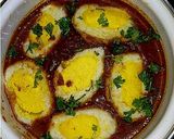 A picture of step 9 of Veg egg curry.