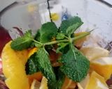 Pas rețetă Limonadă din dude negre, zmeură, cireșe și mentă 2 fotografie