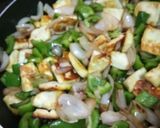 A picture of step 2 of Fried Paneer Chilli Fry.
