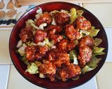 Une image de l'étape 12 de Poulet Frit Laqué au Sésame.
