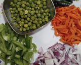 A picture of step 1 of Soya Pulao.