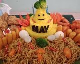 Foto langkah ke 8 dari resep Nasi tumpeng magicom.