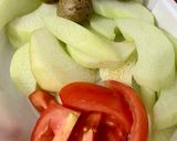 Hình bước làm 1 của món Canh Sấu Thịt Băm