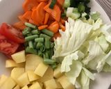 Foto langkah ke 1 dari resep Sayur Sop Warna Warni.