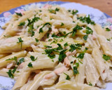 Foto del paso 3 de la receta: Macarrones en salsa de salmón