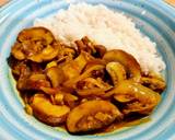 Mushroom Curry Rice (Vegetarian)