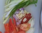 Foto langkah ke 1 dari resep Tumis Terong Jamur Sat set.