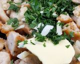 Fokhagymás, szaftos csirkemell recept fázis 3 fotója