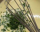 Zöldfűszeres,velővel töltött,rántott palacsinta recept fázis 1 fotója