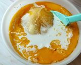 Foto langkah ke 4 dari resep Cassava Cake Caramel.