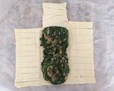 Foto del paso 7 de la receta: Trenza rellena de verdura y queso