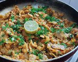 A picture of step 7 of Leftover chapati chivda authentic.