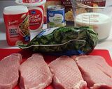 A picture of step 1 of Pork Chop Scalloped Potato Bake.