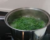 A picture of step 1 of Mugwort Rice Cakes.