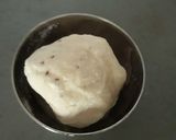 A picture of step 2 of Bhujiya stuffed mini samosas.