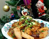 Hình bước làm 4 của món Heo quay và chả kho kim chi
