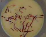 A picture of step 2 of Malpua with Rabri.