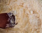 Foto del paso 5 de la receta: Torta de cebolla y avena 🧅 en sartén 🧅 Torta de cebolla sin horno y en versión saludable