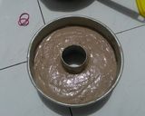 Foto langkah ke 3 dari resep Kue ulang tahun brownies kukus lapis coklat leleh irit bahan.