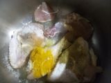 بطاطا حمراء بالجزر والحمص