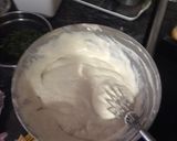 A picture of step 1 of Carrot Cake with Cream Cheese Frosting (wheat and eggless).