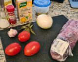 Foto del paso 1 de la receta: Lengua almendrada