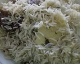 A picture of step 6 of White pulao.