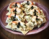 Foto del paso 7 de la receta: Crujiente de ensalada de repollo con langostinos