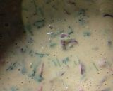 A picture of step 2 of Besan toast.