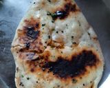A picture of step 9 of Aloo kulcha with chhole.