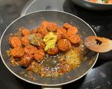 Foto del paso 6 de la receta: Chorizos flambeados con miel y mostaza
