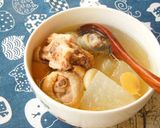 A picture of step 5 of Winter Melon Chicken Soup.