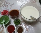A picture of step 4 of Multigrain Dahi Vada.