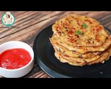 A picture of step 11 of Rice veggie pancake.