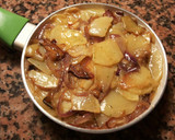 Foto del paso 15 de la receta: Tortillas de patatas con berenjenas y cebolla roja