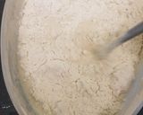 A picture of step 3 of Eggless water breads.