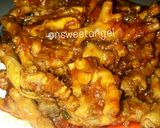 Foto langkah ke 5 dari resep Ceker pedas *cerdas* ceker balado pedas manis gahar.