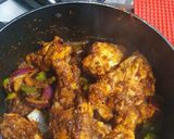 A picture of step 11 of Kadhai Chicken Indian Restaurant Style.