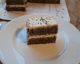 Mákos mascarponés szelet/torta recept fázis 4 fotója