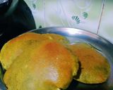 A picture of step 5 of Fenugreek puri.