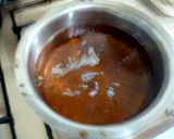 A picture of step 3 of Suji halwa.