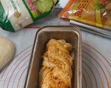 Foto langkah ke 7 dari resep Roti Keju Bolognese Tanpa Ulen (Minyak) #624.