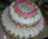A picture of step 16 of My birthday cake.
