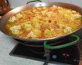 Foto del paso 5 de la receta: Paella de bacalao y coliflor