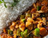 A picture of step 7 of Orange Sizzling Chicken.