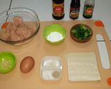 Foto langkah ke 1 dari resep Pangsit Goreng Ala Lek Gino.