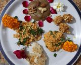 A picture of step 23 of Millet platter.