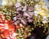Foto del paso 4 de la receta: Salpicón de carne con verduras